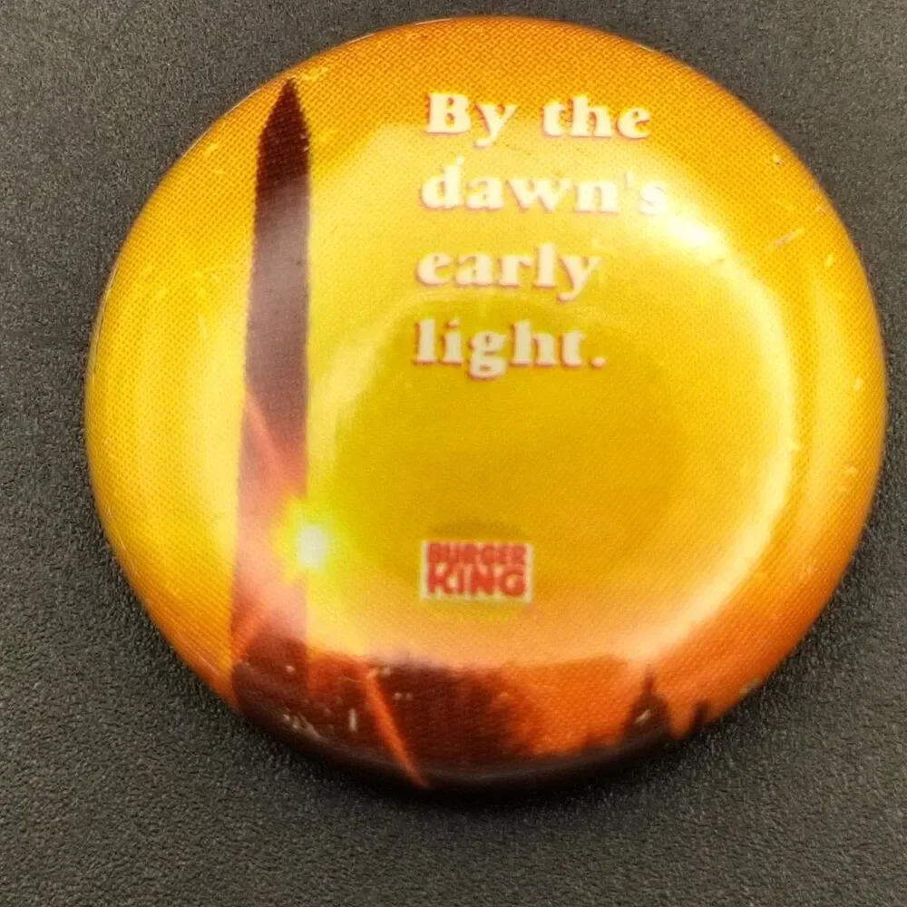 Burger King Pinback Button 